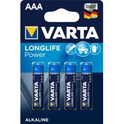 alkalická mikroceruzková batéria R03 4ks v balení - Varta