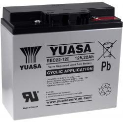 batéria pre golfové vozíky invalidné vozíky obytné vozy elektroskútre 12V 22Ah hlboký cyklus - YUASA