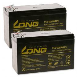 KungLong Blei-Gel-batéria kompatibilní s UPS APC RBC 22 9Ah 12V (nahrádza aj 7,2Ah / 7Ah) originál