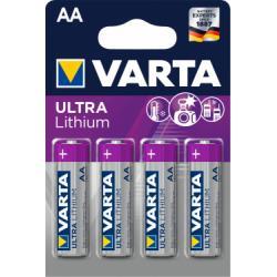 lithiová ceruzková batéria AM3 4ks v balení - Varta Professional