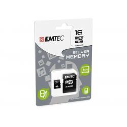 Pamäťová karta EMTEC microSDHC 16GB blister Class 4