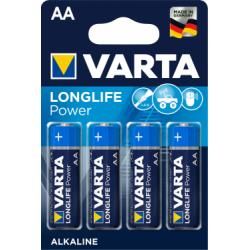 alkalická ceruzková batéria R6 4ks v balení - Varta
