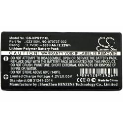 batéria pre NEC PS3D / PS111 / Dterm / Typ 0231005