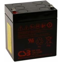 CSB Standby olovená batéria GP1245 F2 12V 4,5Ah originál