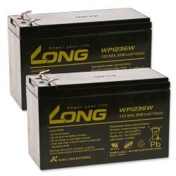 KungLong Blei-Gel-batéria kompatibilní s UPS APC RBC 109 9Ah 12V (nahrádza aj 7,2Ah / 7Ah) originál