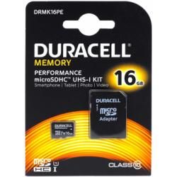 pamäťová karta Duracell microSDHC  UHS-I s adaptérom