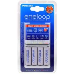 rychlonabíjačka Panasonic eneloop BQ-CC16 vr. 4x batéria Panasonic eneloop AA 1900mAh originál