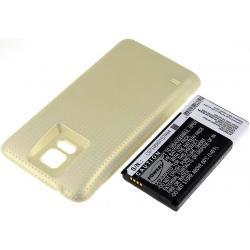 batéria pre Samsung Galaxy S5/ Typ EB-B900BC Gold 5600mAh
