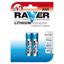 lithiová mikroceruzková batéria LR03 1ks - Raver