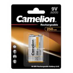 Nabíjacie batérie 9V-Block HR6F22 250mAh 1ks v balenie - Camelion originál