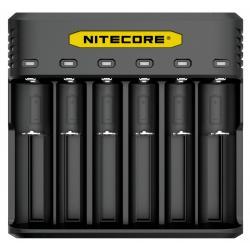 nabíjačka Nitecore Q6 pre Li-Ion / IMR / 20700 / 21700 batéria vr. 12V Adapter originál
