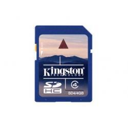 pamäťová karta Kingston SDHC 4GB blistr Class 4