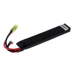 batéria pre airsoft zbrane Typ LP110S2C013 mit 7,4V 1100mAh