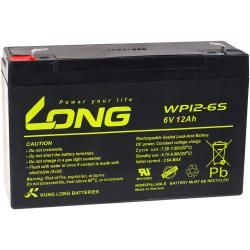 batéria pre UPS núdzové osvetlenie 6V 12Ah (nahrádza aj 10Ah) - KungLong