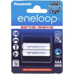 Nabíjacie mikroceruzková batérie AAA 2ks v balení (BK-4MCCE/2BE) - Panasonic eneloop originál