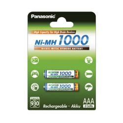 Nabíjacie mikroceruzková batérie HHR-55AAAB AAA 930mAh 2ks v balenie - Panasonic originál