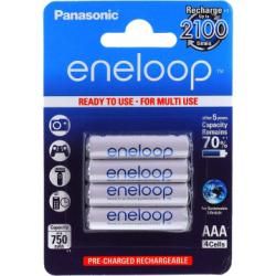 Panasonic eneloop Ready-to-Use AAA Micro aku, wiederaufladbare batéria 800mAh NiMH 4ks balenie origi