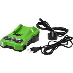 rýchlonabíjačka Greenworks Tools G24C 24V Li-Ion, pre 24V Li-Ion Greenwork-batéria z.B. G24B2, G24B4