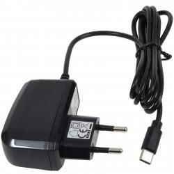 sieťový adaptér /nabíjačka s USB C Anschlus 5V 2A z.b. pre Samsung Galaxy S8 / S8 Active / Google Pi