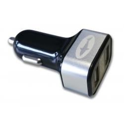 USB nabíjačka do auta s výstupom 3,1A (s ukazovateľom prúdu)