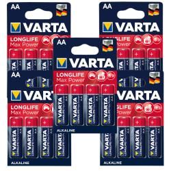 Varta Max Tech AA alkalická Batterien ? 20 ks 5x4 Blisterpackungen originál